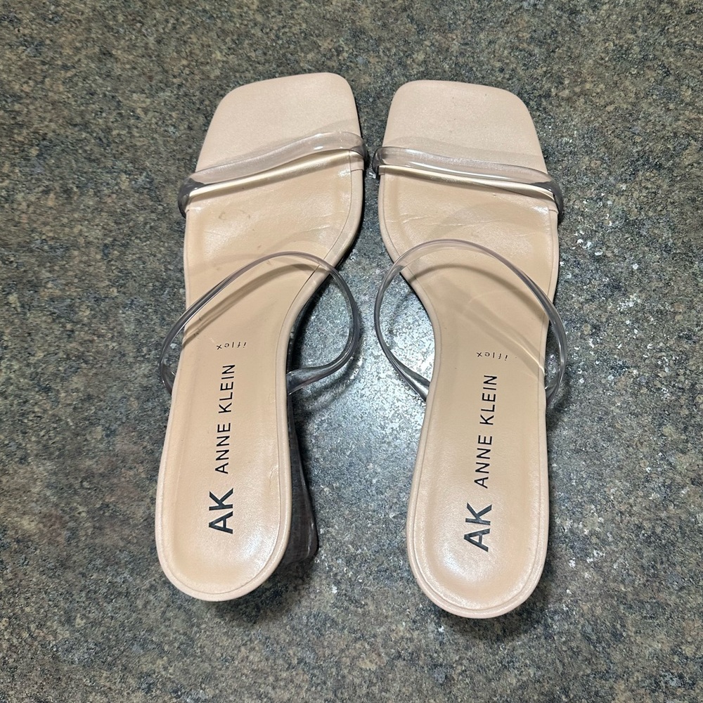 Anne Klein Women's Clear strap Heels